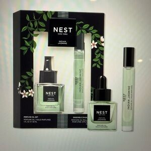 NEST Fragrances Indian Jasmine Skincare Set - NIB